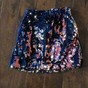 Sequined Zara mini skirt